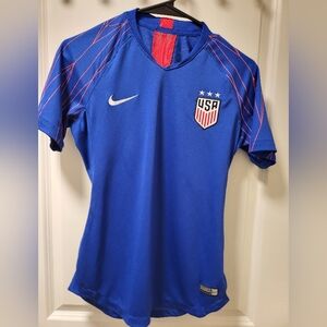 Authentic Nike Blue USA Soccer Jersey